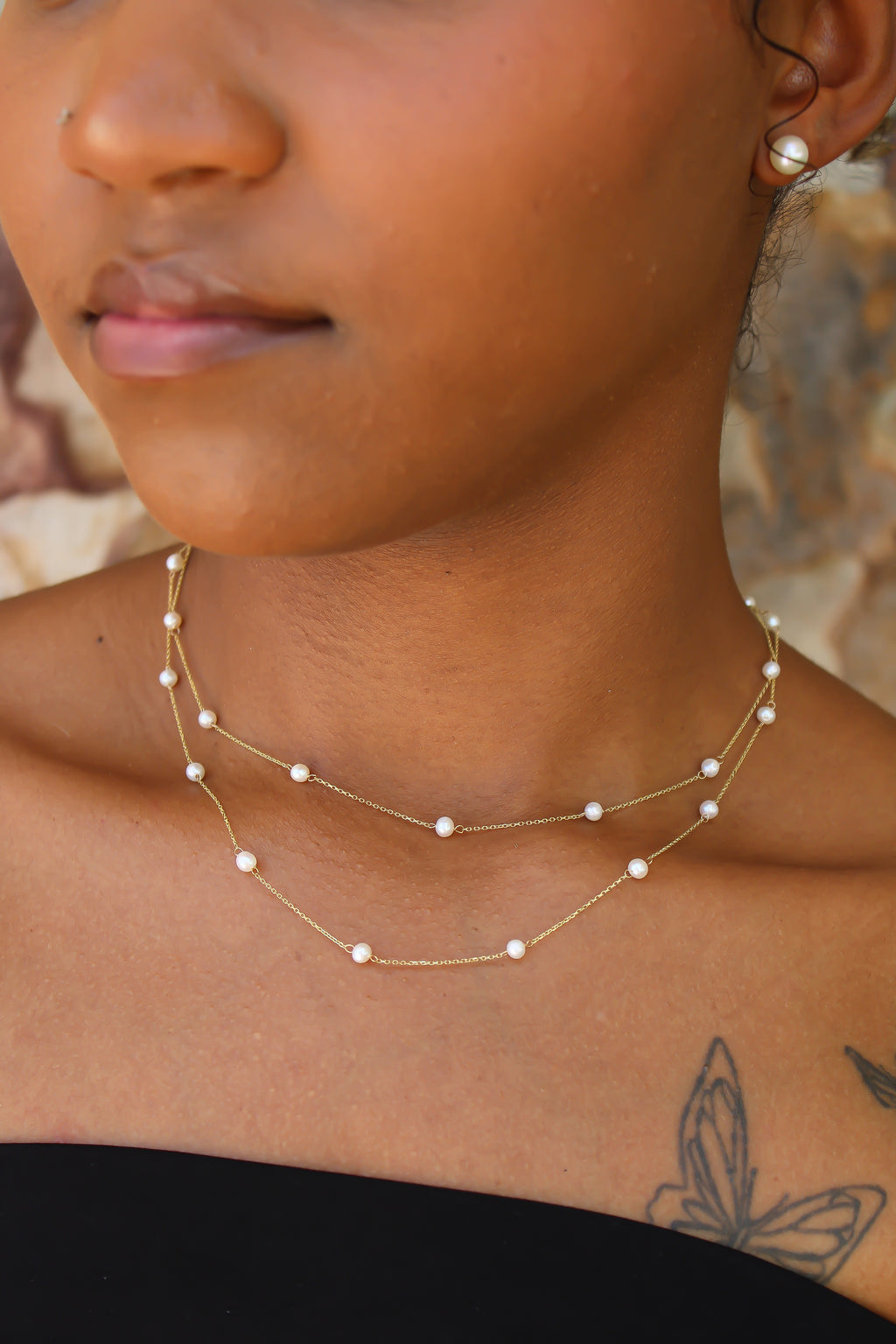 “Pearl Collection” – 14k Solid Gold