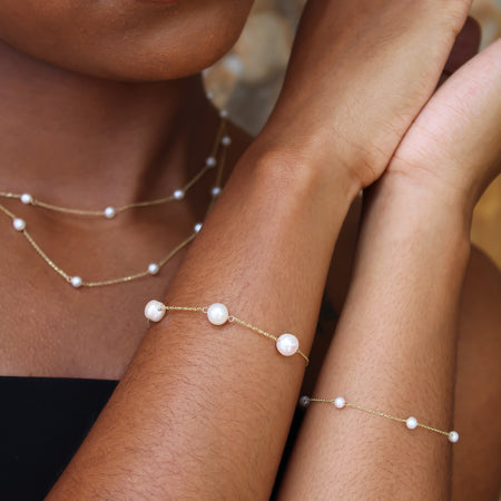 “Pearl Collection” – 14k Solid Gold