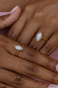 “Princessa Luxe” Engagement Ring – 1 CT or 2 CT Lab Diamond
