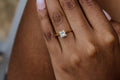 “Princessa Luxe” Engagement Ring – 1 CT or 2 CT Lab Diamond