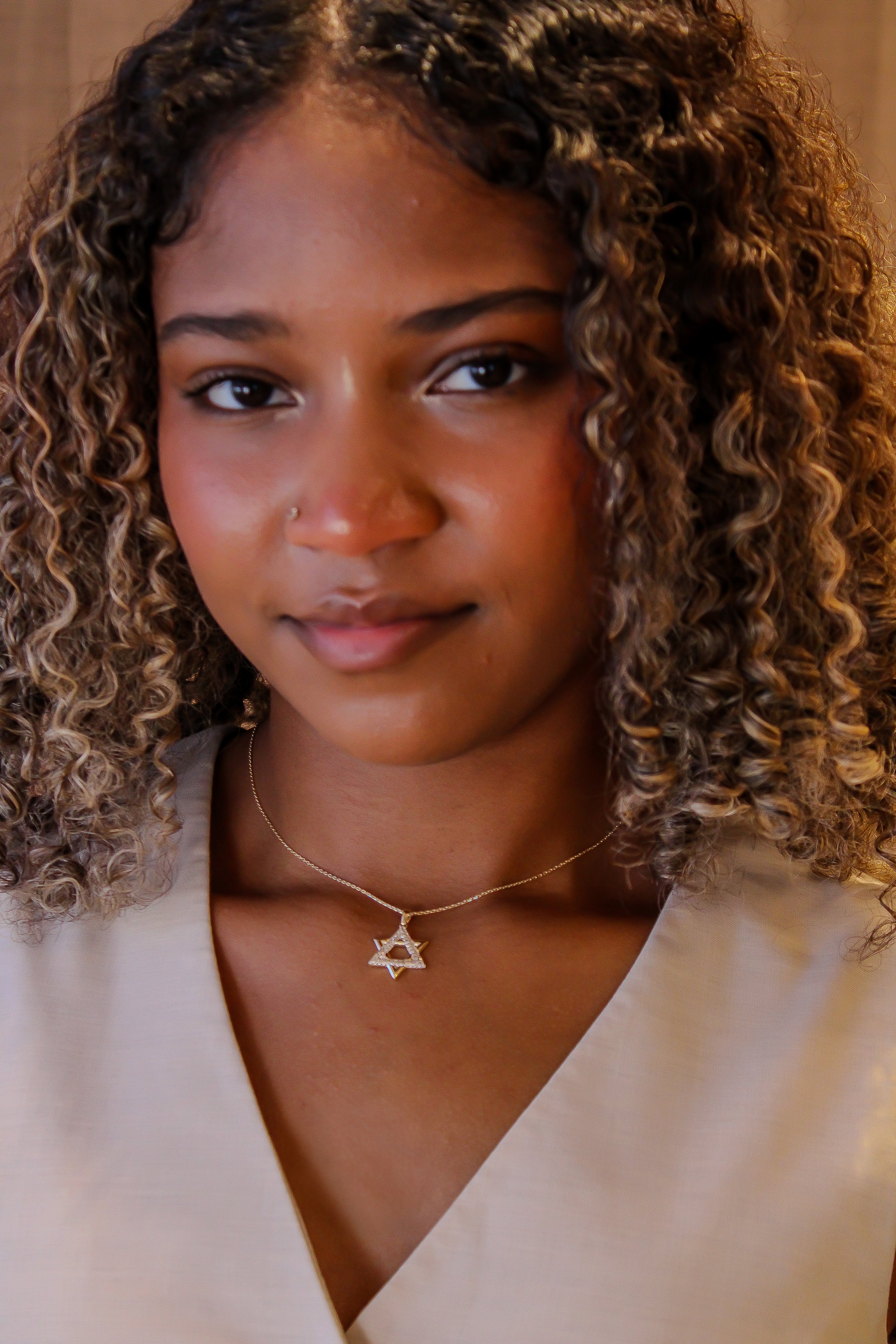 “Star of David” Necklace – 14k Solid Gold