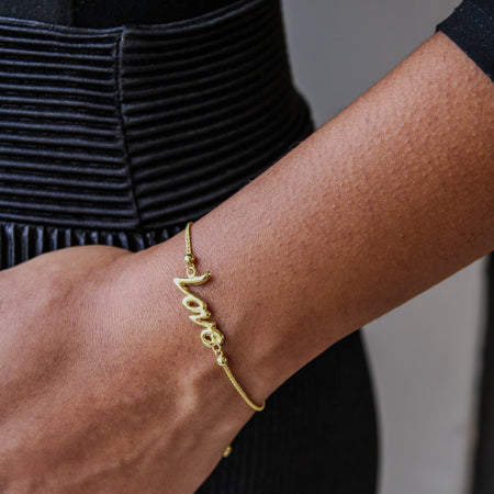 “Everyday Love” Bracelet – 10k Solid Gold