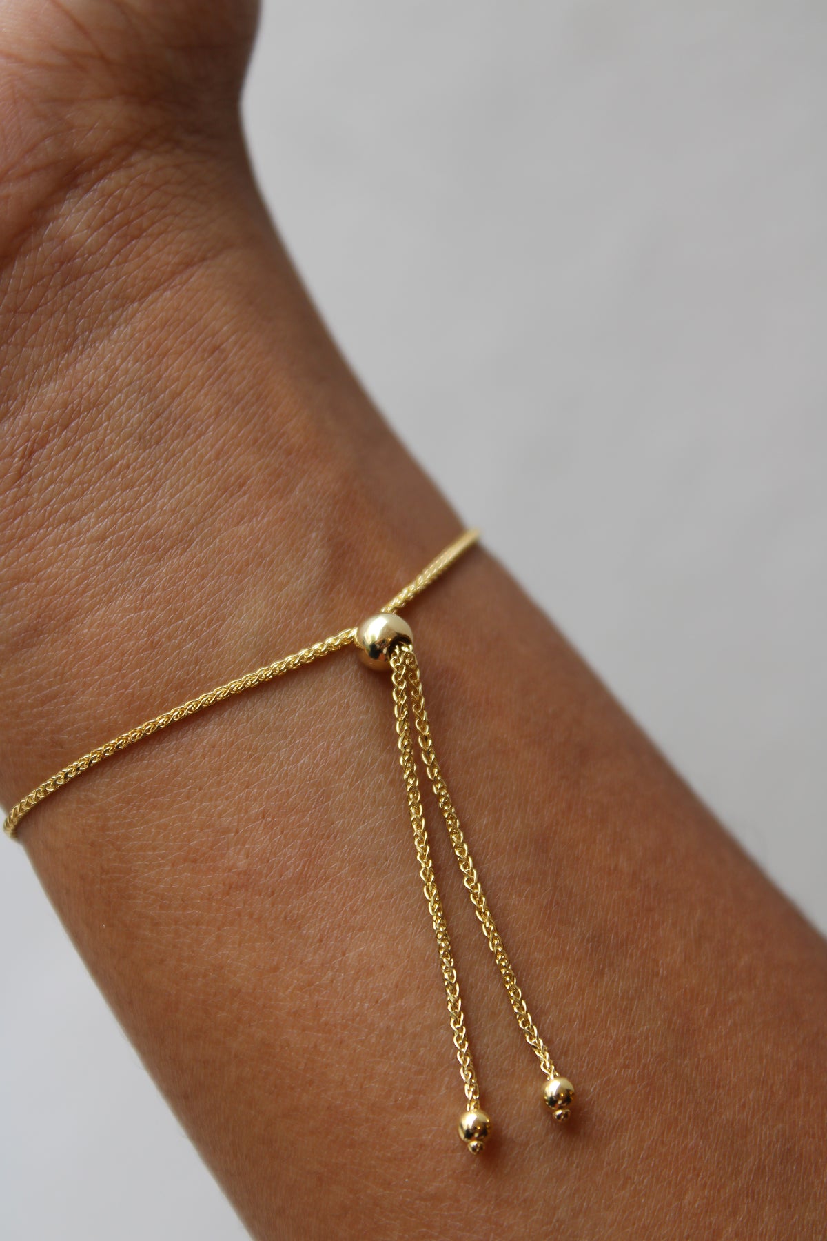 “Lucky Hamsa” Bracelet – 10k Solid Gold