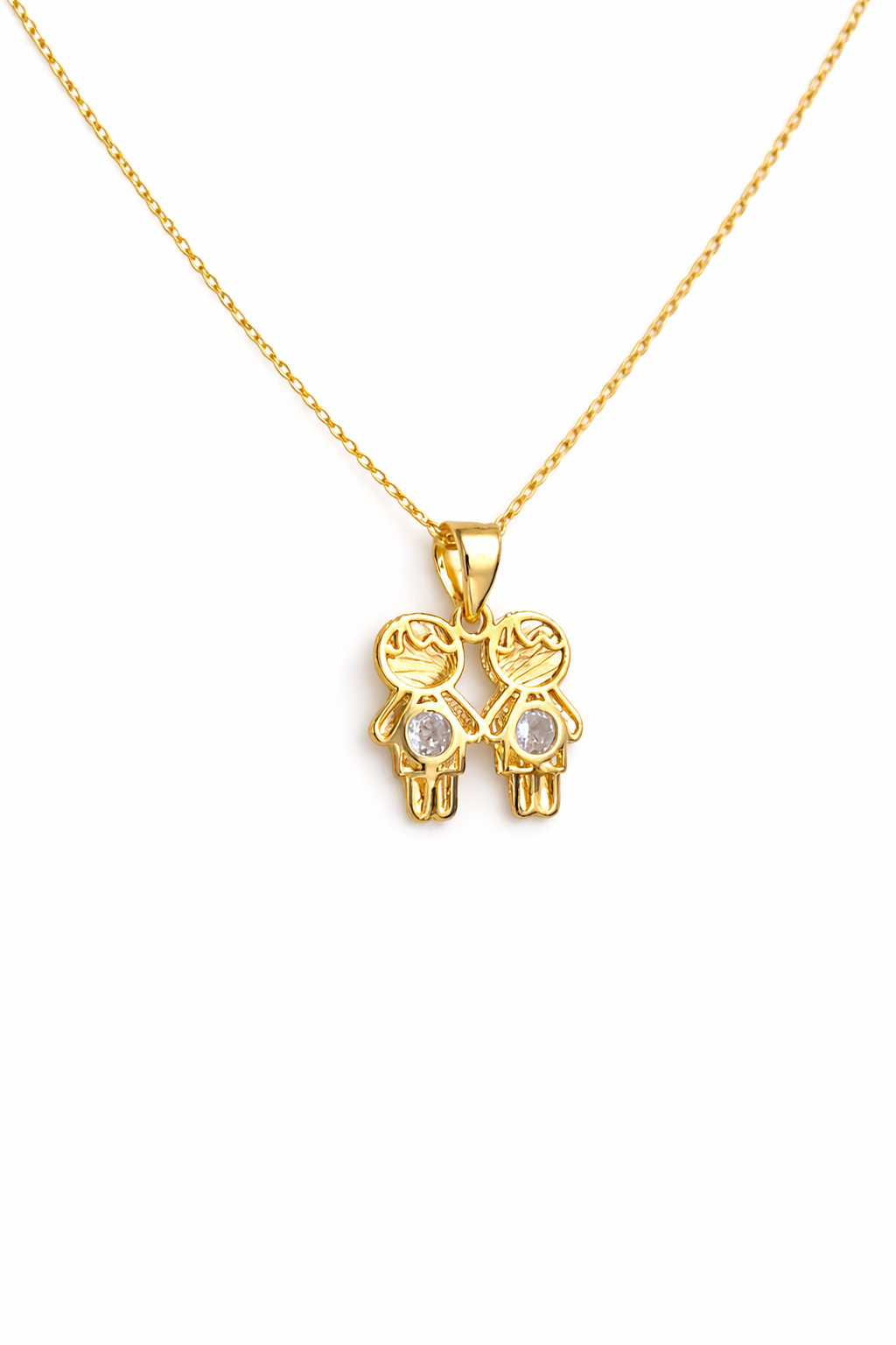 "Loved One” Pendant- 14k Solid Gold