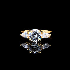 “Forever Spark” Engagement Ring – 2.59CT Lab Diamond