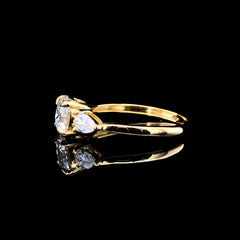 “Forever Spark” Engagement Ring – 2.59CT Lab Diamond