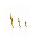 “ Italian Cornicello” Pendant - 14k Or 10K Gold
