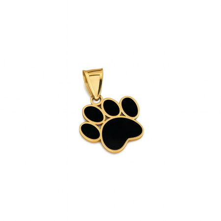 “Pawfect Love” Charm – 14k Solid Gold