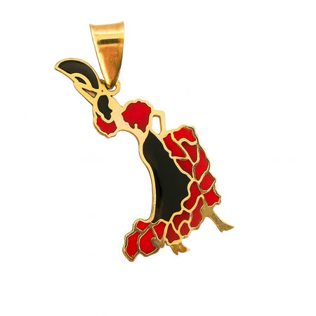 “Rhythm & Grace” Pendant – 14k Solid Gold