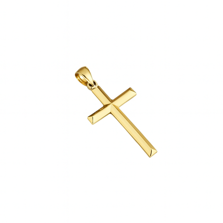 “Classic Faith” Pendant – 14k Solid Gold