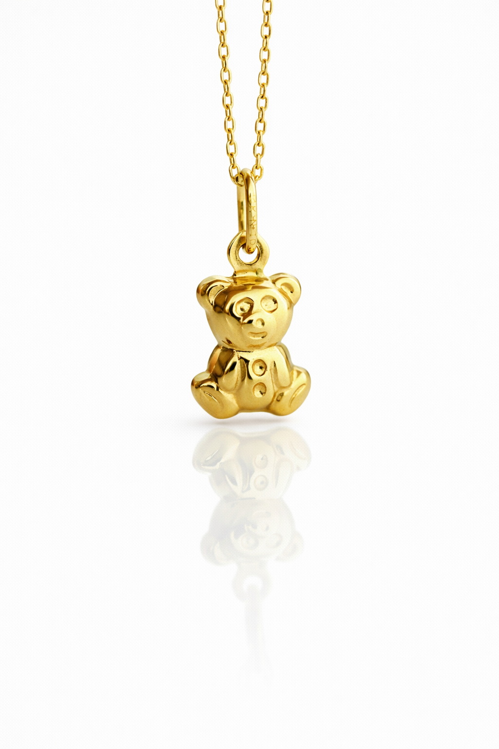 Mini Bear Pendant-14k Solid gold