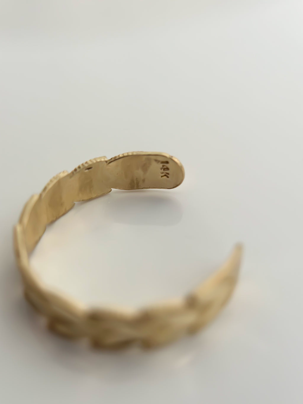 “Botanic Twist” Toe Ring - 14k Gold