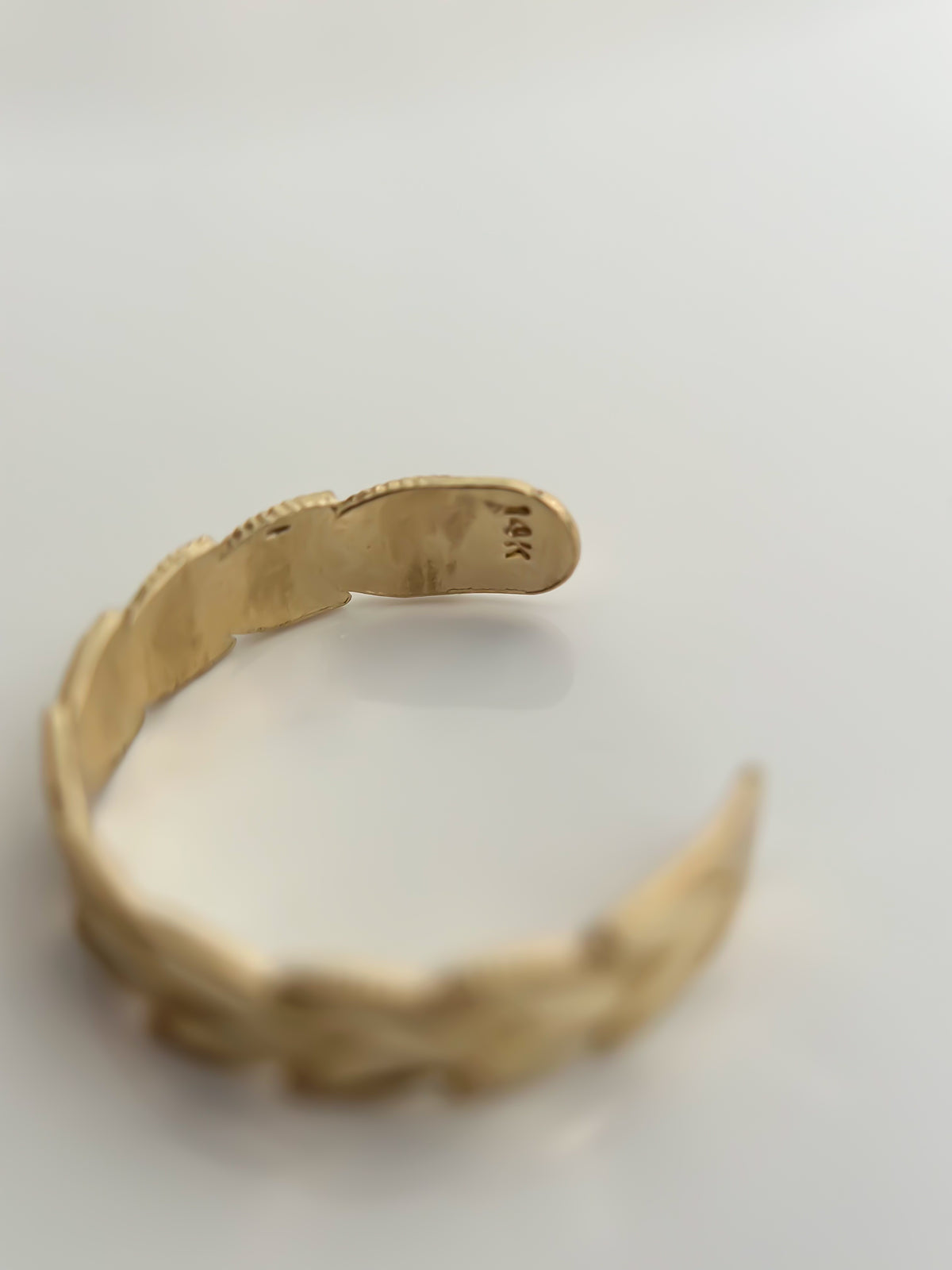 “Botanic Twist” Toe Ring - 14k Gold