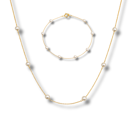 “Pearl Collection” – 14k Solid Gold