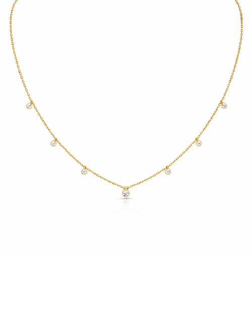 "Golden Glimmer" Necklace - 14k Gold