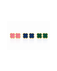 “Lucky Clover” Earrings – 14k Solid Gold