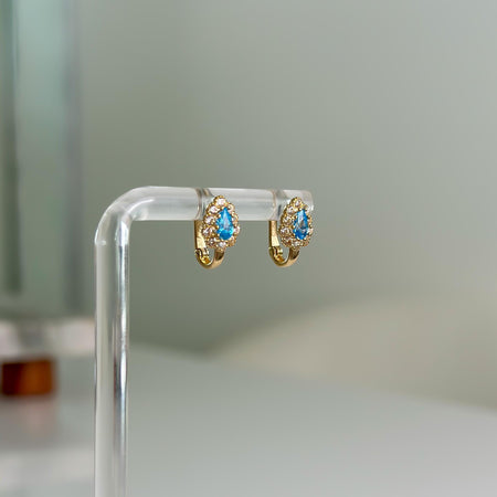 “Iris Spark” Earrings - 14k Gold