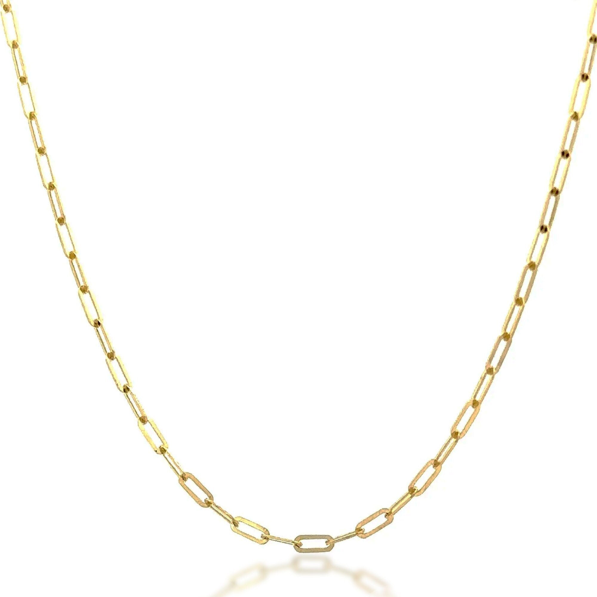 “Everyday Paperclip” Chain - 14k Gold