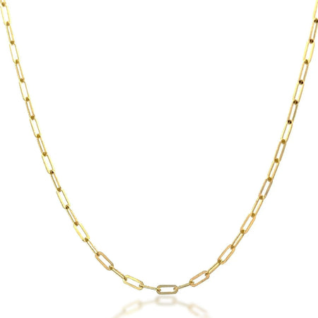 “Everyday Paperclip” Chain - 14k Gold