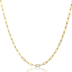 “Everyday Paperclip” Chain - 14k Gold