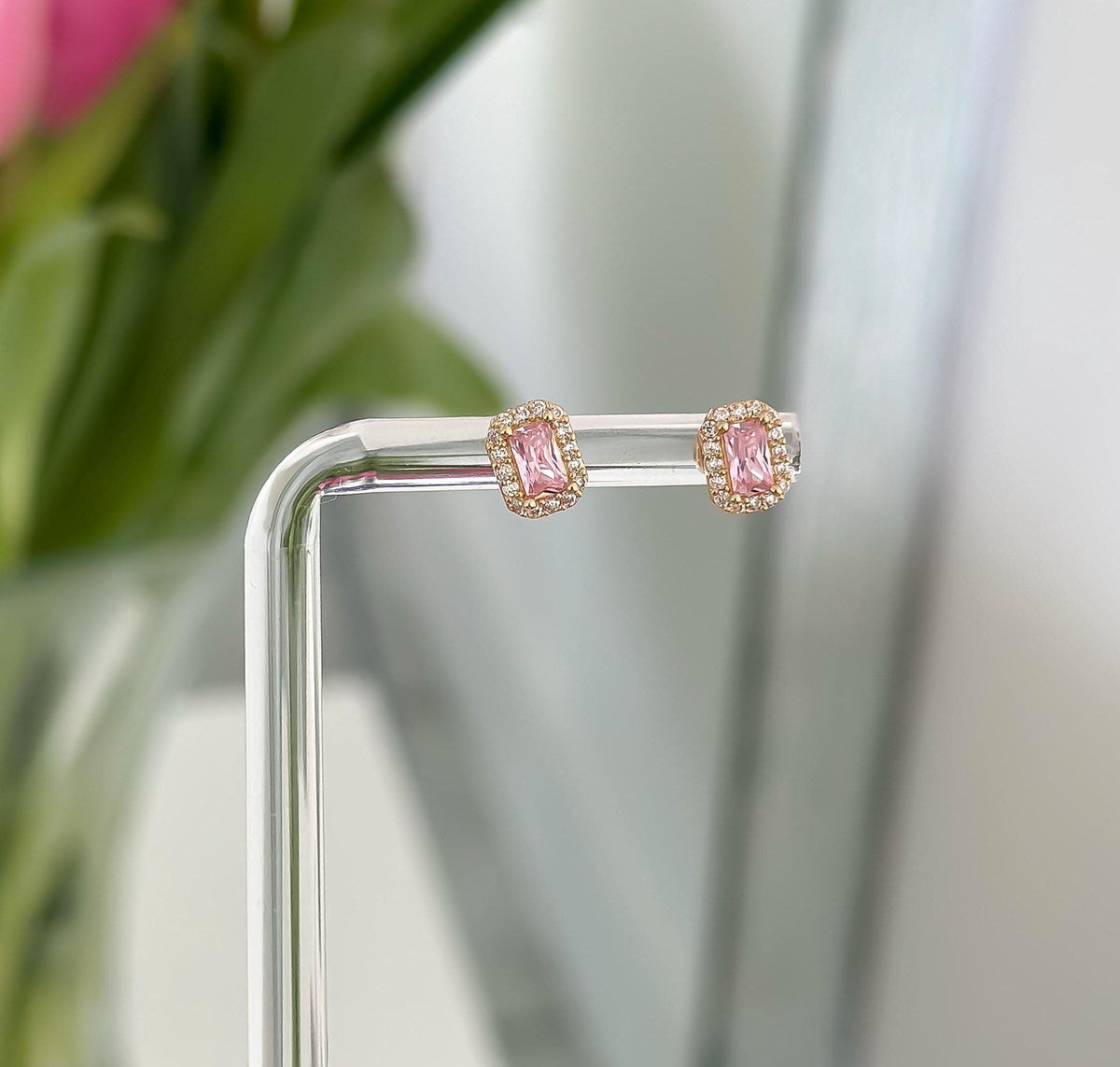 “Modern Spark” Earrings - 14k Gold