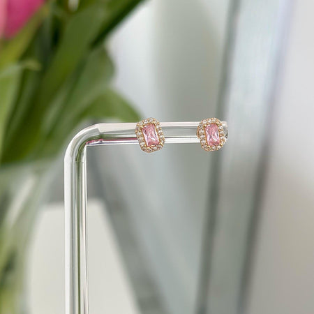 “Modern Spark” Earrings - 14k Gold