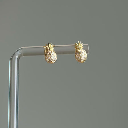 “Pineapple Pop” Earrings - 14k Gold