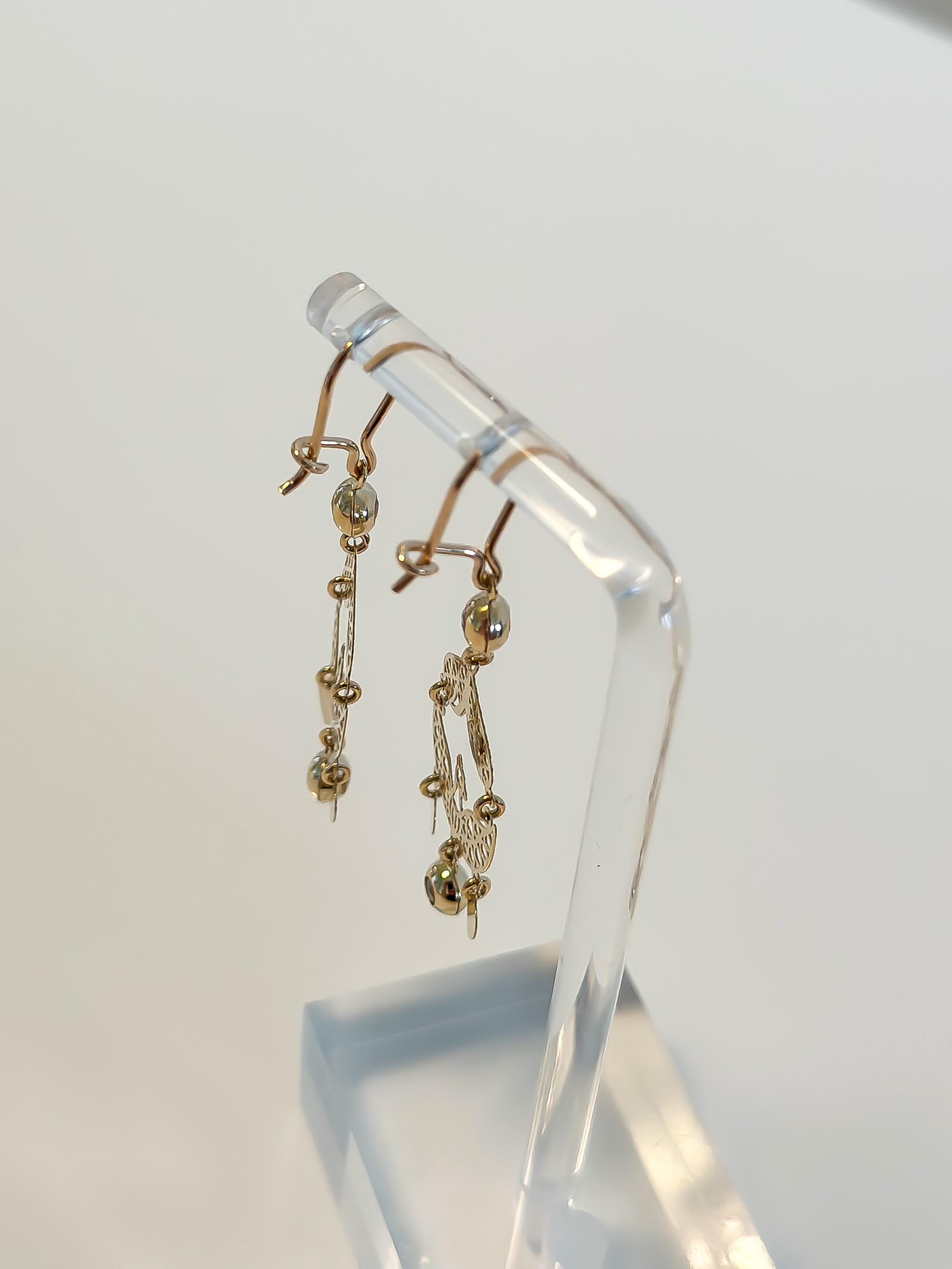 “Majestic Bloom” Earrings - 14k Gold