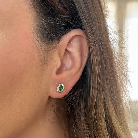 “Modern Spark” Earrings - 14k Gold
