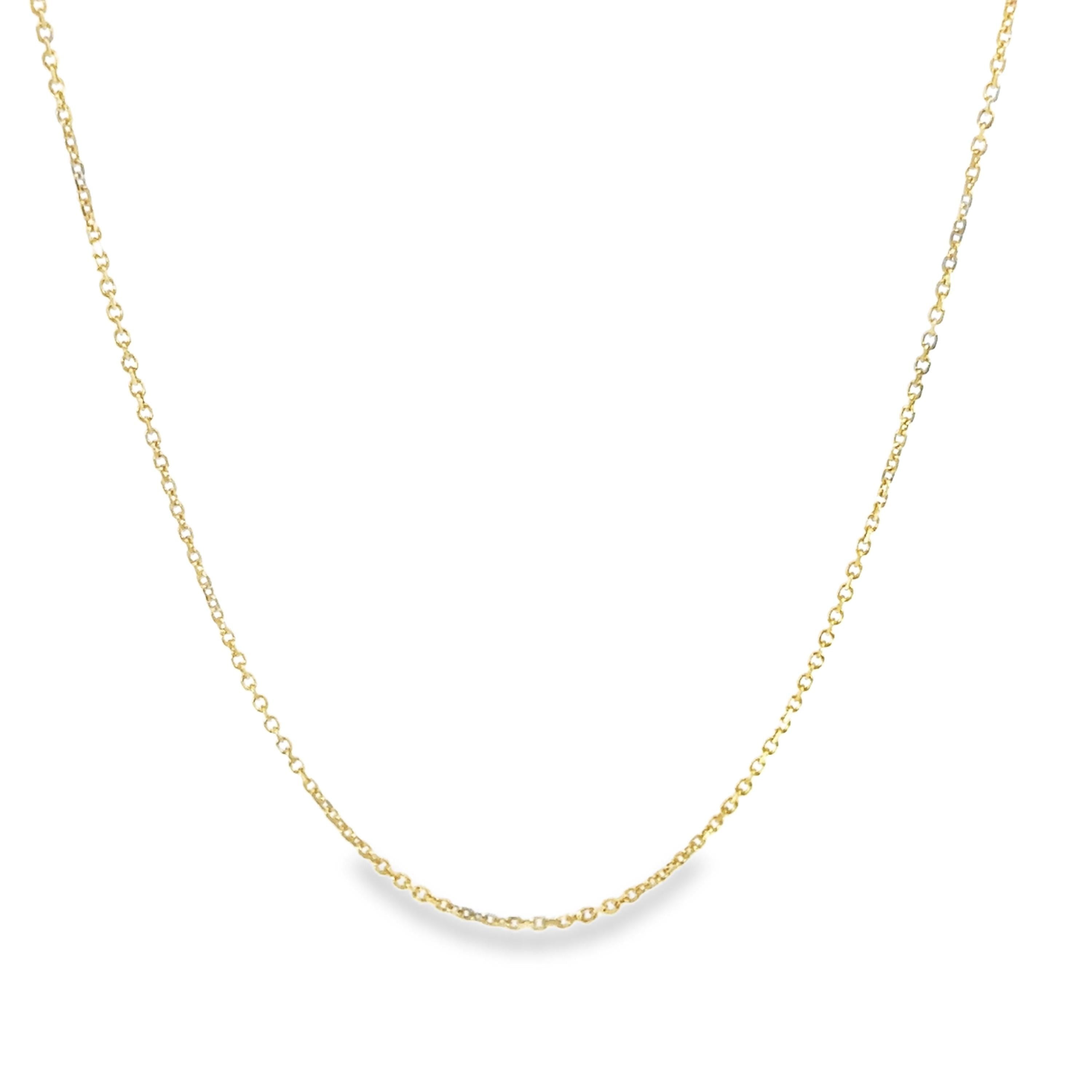 “Daily Dainty”  Cable Chain – 14k Gold