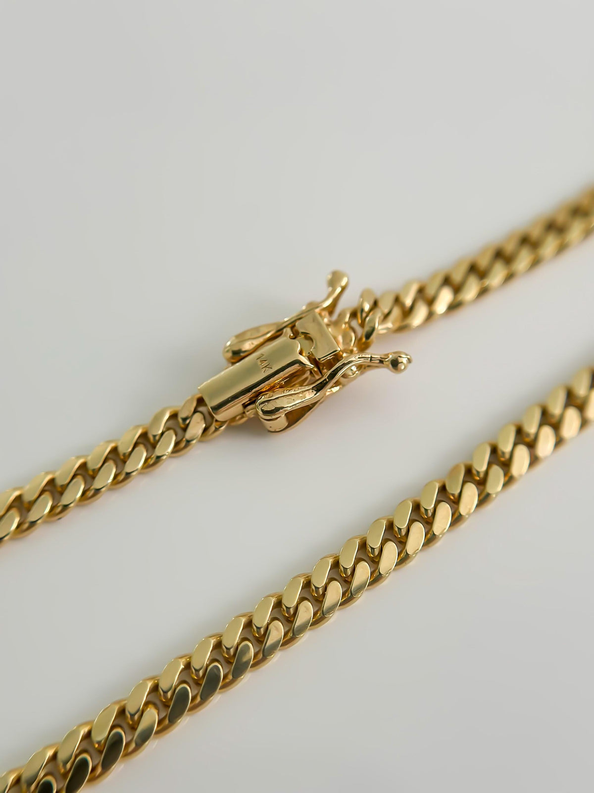 “Miami Cuban” Necklace - 14k or 10K Gold 3mm