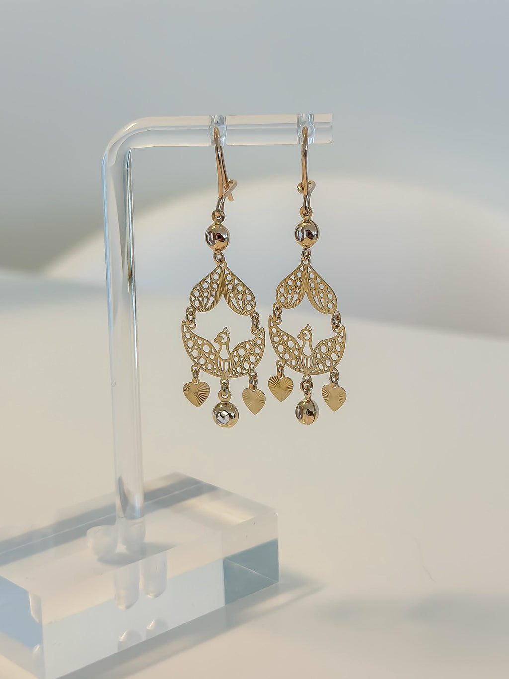 “Majestic Bloom” Earrings - 14k Gold