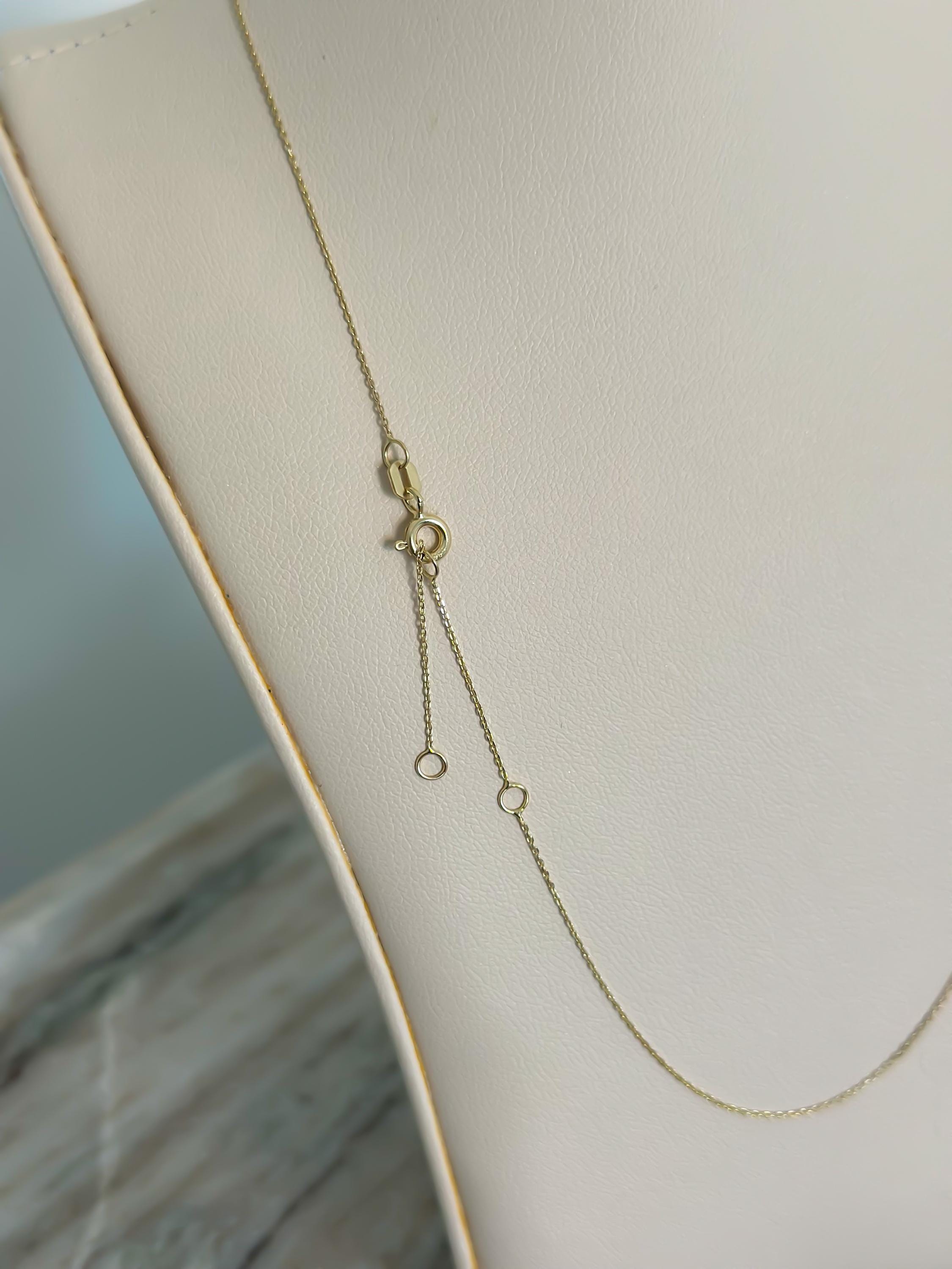 “Daily Dainty”  Cable Chain – 14k Gold