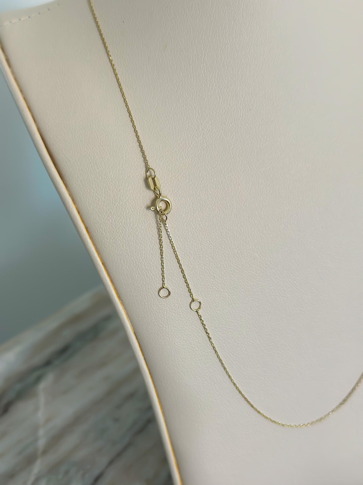 “Daily Dainty” Cable Chain – 14k Gold