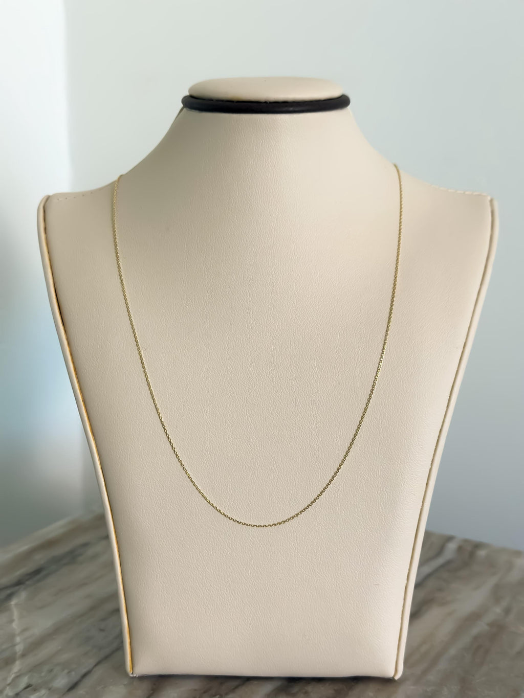 “Daily Dainty” Cable Chain – 14k Gold