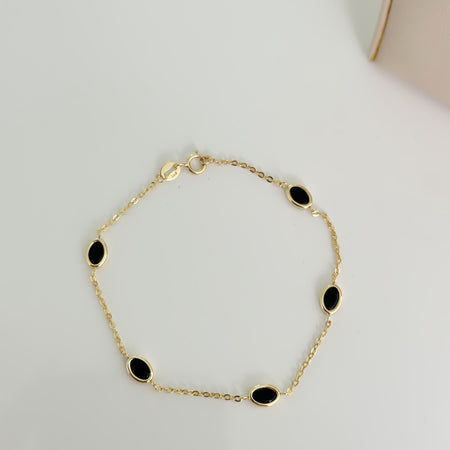 14k Gold “Midnight Grace” Set