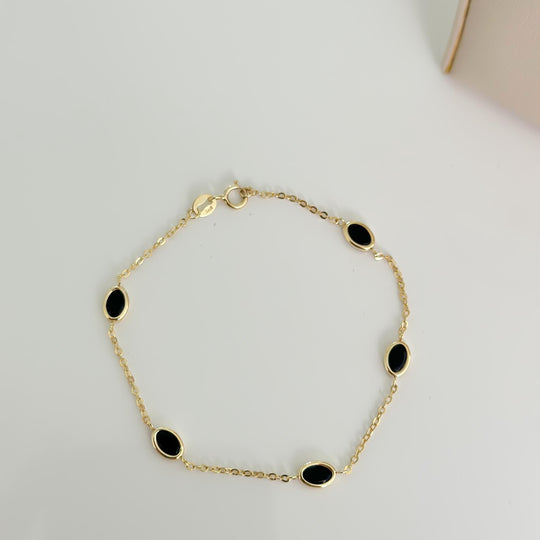 14k Gold “Midnight Grace” Set