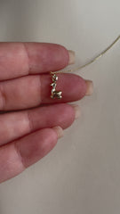 “Mini Duck” Pendant - 14k Gold